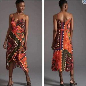 Farm Rio x Anthropologie Hanky Wrap Dress